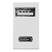 Модуль AVC T45-056 Розетка type C+USB с источником питания