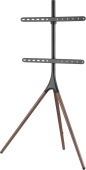 Напольная стойка для телевизора Cactus CS-ST1246BKWN
