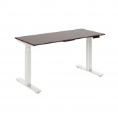 Регулируемый стол двухмоторный WellDesk Flagman и столешница ДСП