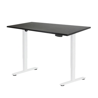Стол регулируемый Electric Desk Light  белый столешница 120x65 25 мм дуб мореный
