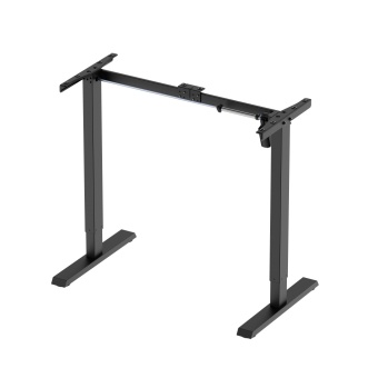 Стол регулируемый Electric Desk Light черный столешница 120x65 18мм белый
