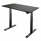 Электрический стол для работы стоя и сидя Ergosmart Unique Ergo Desk каркас черный, столешница дуб канзас коричневый 18 мм