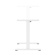 Электрическая рама стола Electric Desk Slim белая