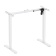 Стол регулируемый Electric Desk Light белый столешница 120x65 18мм дуб мореный