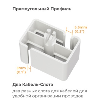 Кабель-канал Ergo Cabel R модули