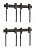 Крепления для видеостены Vogels W2284P Black
