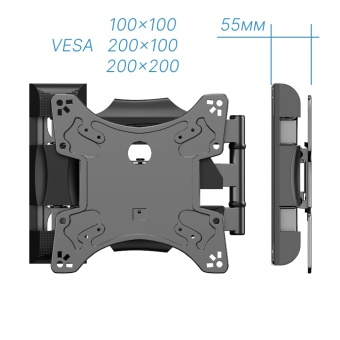 Кронштейн Bessite FD-L200 VESA