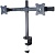 Настольное крепление для 2 мониторов 13-27'' ErgoFount BMMS-02