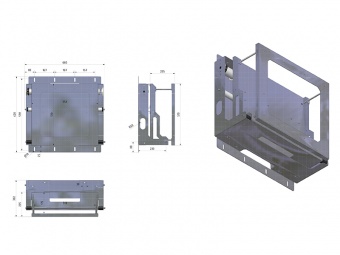 Настенный лифт для проектора PLWH LM V2