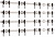 Крепления для видеостены Vogels W4464 Silver