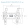 FRAME MOUNT 22T чертеж