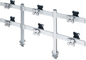 Настольное крепление back-to-back для 12 мониторов диагональю до 24'' TBBS-1200G