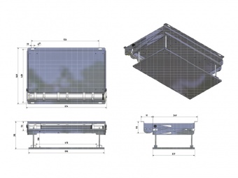 Потолочный лифт для проектора PLC V5.1