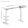 Electric Desk Slim чертеж