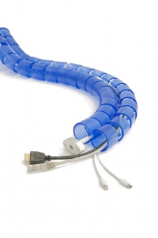 Пластиковый кабель-канал для стола CS-BLUE
