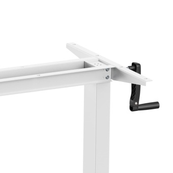 Рама механическая Ergosmart Manual Desk Light White