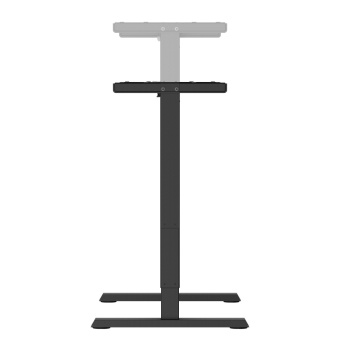 Стол регулируемый Electric Desk Light  черный столешница 120x65 25 мм бетон чикаго