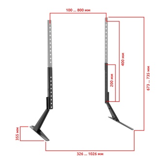 UniTeki ST003N размеры
