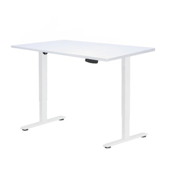 Стол регулируемый Electric Desk Light  белый столешница 120x65 25 мм ясень тронхейм