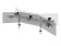 Настольное крепление back-to-back для 6 мониторов диагональю до 24'' TBBS-600WC