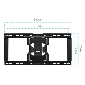 Kromax ULTRA SLIM-102 монтажная пластина к стене