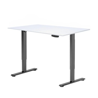 Стол регулируемый Electric Desk Light черный столешница 120x65 18мм Ясень Тронхейм